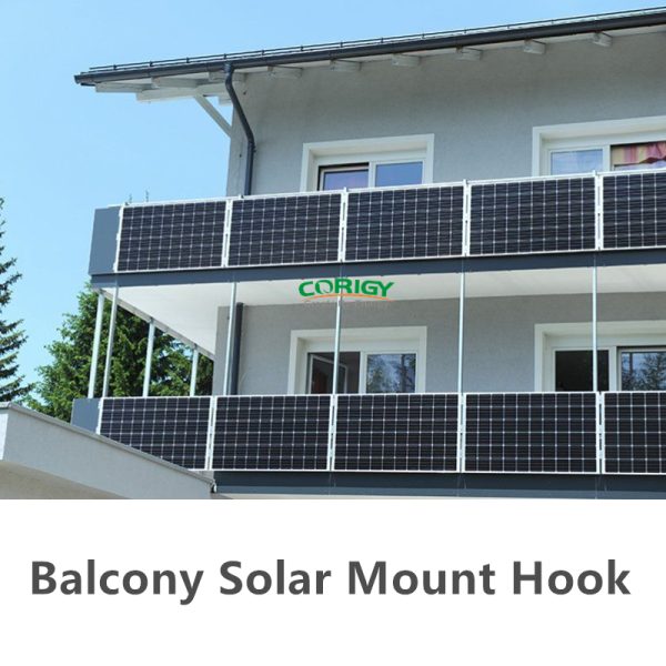 balcony solar mount hook