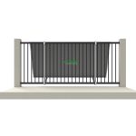 balkon z panelami słonecznymi